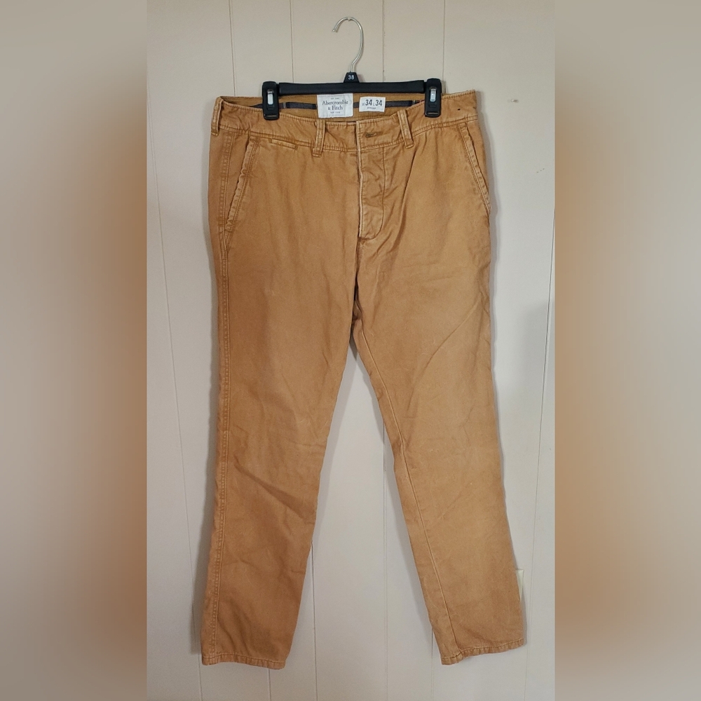 Abercrombie & Fitch khaki pants (w34 l34)